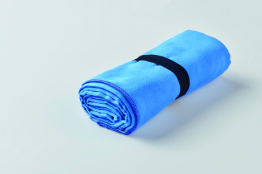 Logo trade promotional item photo of: Double sided microfibre towel