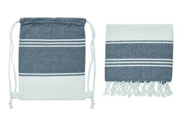 Logo trade promotional item photo of: Hammam towel drawstring set