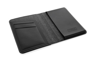 Logo trade promotional gifts image of: Trackmate RCS rpolyester passport holder worldwide locating