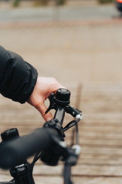 Logotrade promotional item picture of: Pedalfinder bike bell with worldwide locating