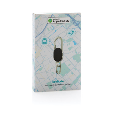 Logo trade promotional giveaways image of: Keyfinder keychain with worldwide locating and USB C