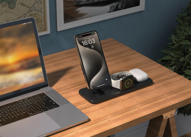 Logotrade promotional giveaway picture of: Urban Vitamin Torrance 3 in 1 magnetic 15W charger