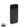 Turbopack RCS rplastic powerbank 10.000 integrated cables, black