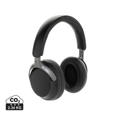 Logo trade advertising products image of: Soundpro RCS recycled plastic ANC headphone