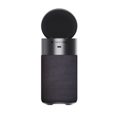 Logo trade business gift photo of: Urban Vitamin Anaheim RCS recycled 10W speaker 15W charger