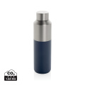 Fluid RCS certified recycled steel water bottle 600ml, navy