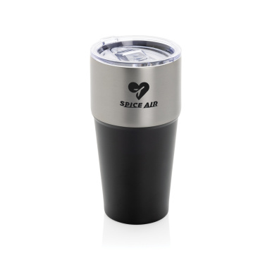 Logotrade advertising product picture of: Fluid RCS certified recycled steel tumbler 500ml