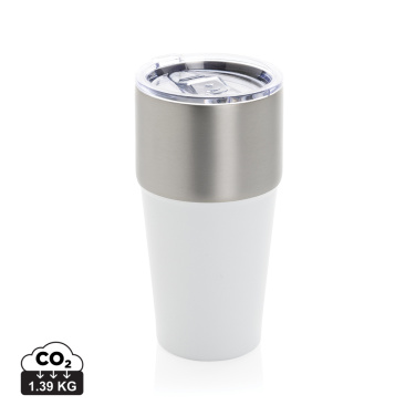 Logotrade promotional items photo of: Fluid RCS certified recycled steel tumbler 500ml