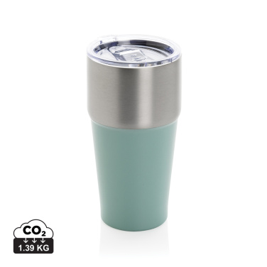 Logotrade promotional gift picture of: Fluid RCS certified recycled steel tumbler 500ml