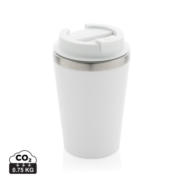 Logotrade corporate gift image of: Java RCS recycled double wall tumbler 350ML