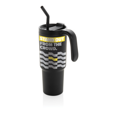 Logotrade corporate gift picture of: Graphic 360 RCS certified recycled steel tumbler 900ml