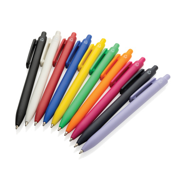 Logo trade promotional giveaway photo of: Bolt GRS certified R-ABS pen