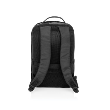 Logo trade corporate gift photo of: SP Aware™ RPET Edin 100% recycled 15.6 inch laptop backpack