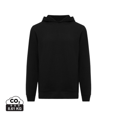 Logo trade advertising products picture of: Iqoniq Yengo recycled cotton hoodie with sidepockets