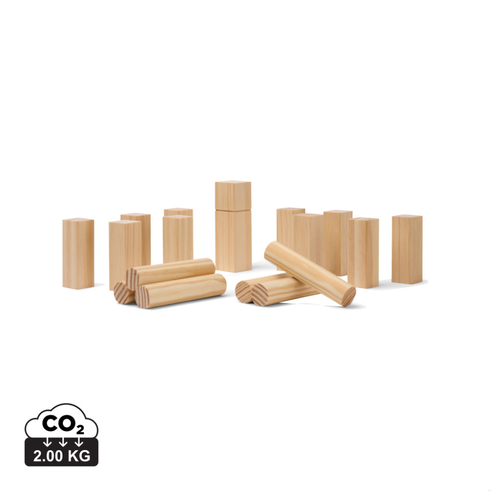 Logotrade promotional item picture of: VINGA Kubb mini game