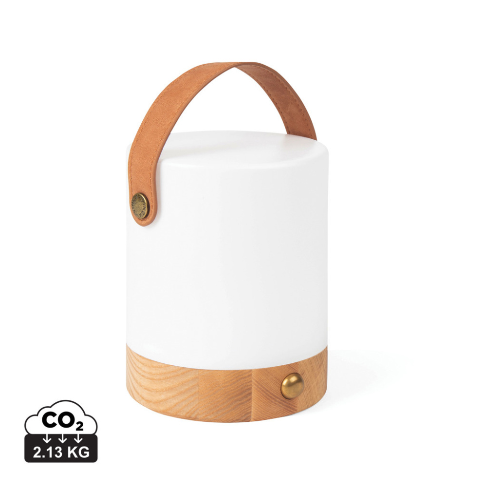 Logotrade promotional merchandise picture of: VINGA Narni RCS recycled ABS lantern