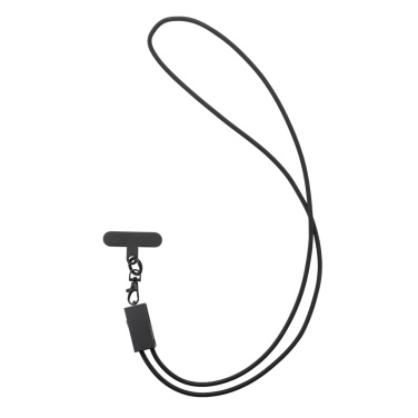 Logotrade promotional product image of: Terra RCS recycled PET phone cord with dual charge cable