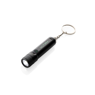 Logo trade advertising product photo of: Gear X rechargeable ultra bright keychain torch