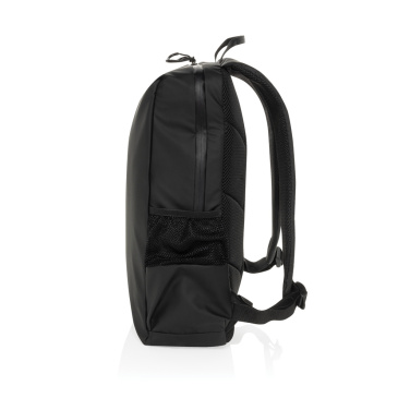 Logo trade promotional giveaway photo of: Lima Aware™ RPET water resistant 15.6 laptop backpack