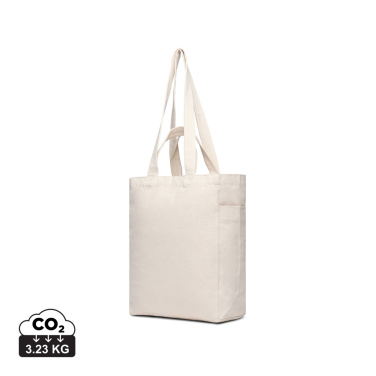 Logo trade promotional giveaways picture of: VINGA Hilo AWARE™ recycled canvas zip tote