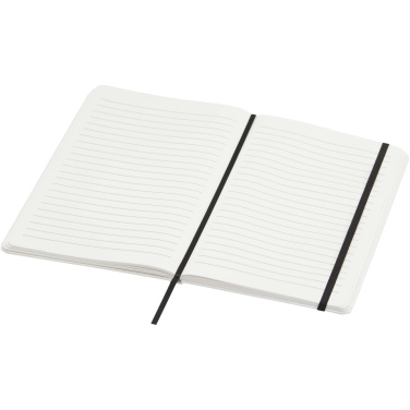 Logotrade promotional merchandise picture of: Holm A5 stone paper hard cover notebook with lined pages