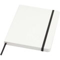 Holm A5 stone paper hard cover notebook with lined pages, White