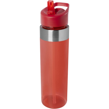 Logotrade promotional merchandise picture of: Dylan 650 ml Tritan water bottle with flip spout lid