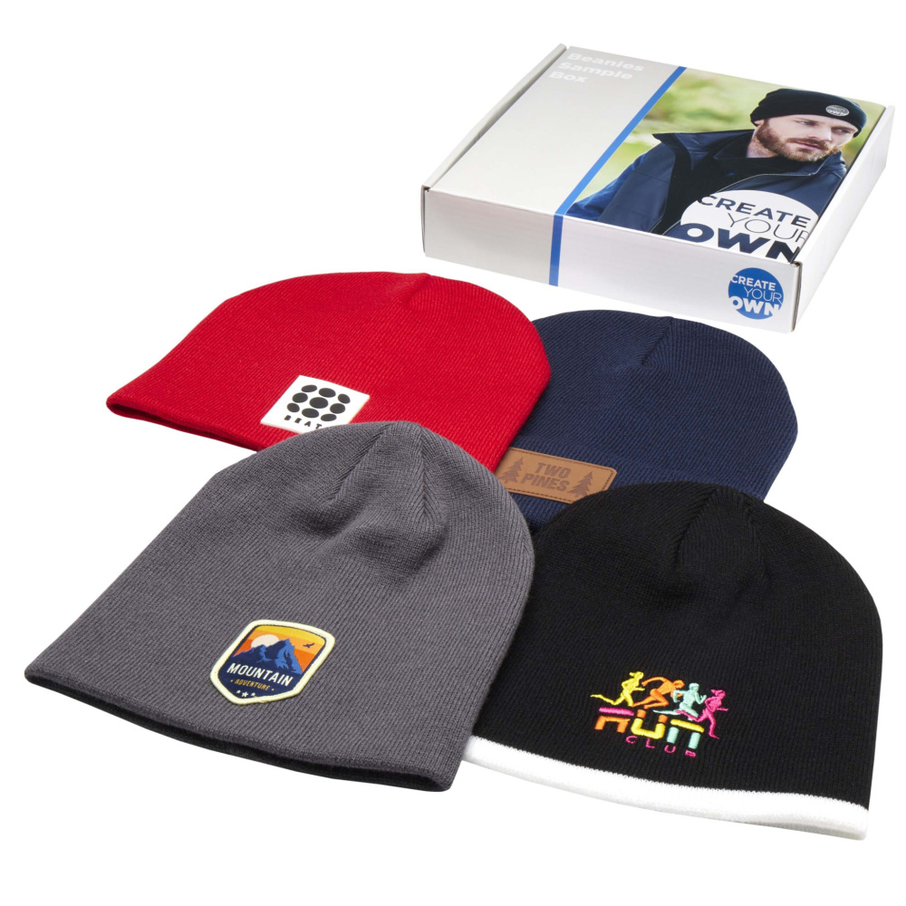 Logotrade promotional products photo of: Beanie sample box