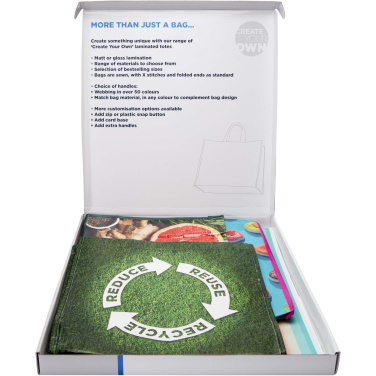 Logotrade business gift image of: Laminated totes sample box