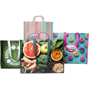 Logo trade promotional products image of: Laminated totes sample box