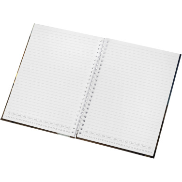 Logotrade advertising product picture of: Desk-Mate® A5 hard cover undated diary