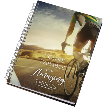 Logotrade promotional gift picture of: Desk-Mate® A5 hard cover undated diary