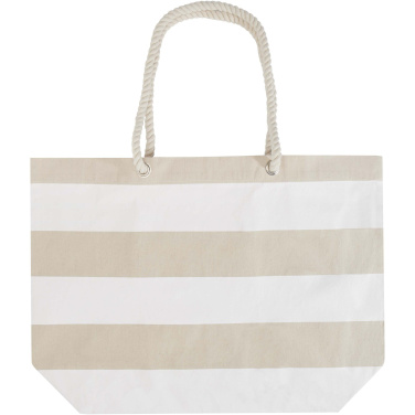 Logotrade promotional merchandise picture of: Florida 270 g/m² GRS recycled beach tote bag 18L