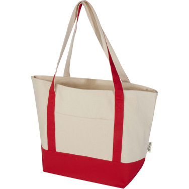 Logotrade business gift image of: Sam 320 g/m² GRS recycled cotton tote bag