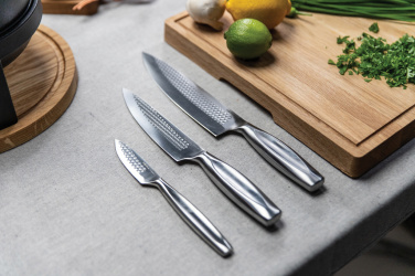 Logo trade corporate gifts picture of: BOSKA Kitchen Knives Monaco+, set of 3