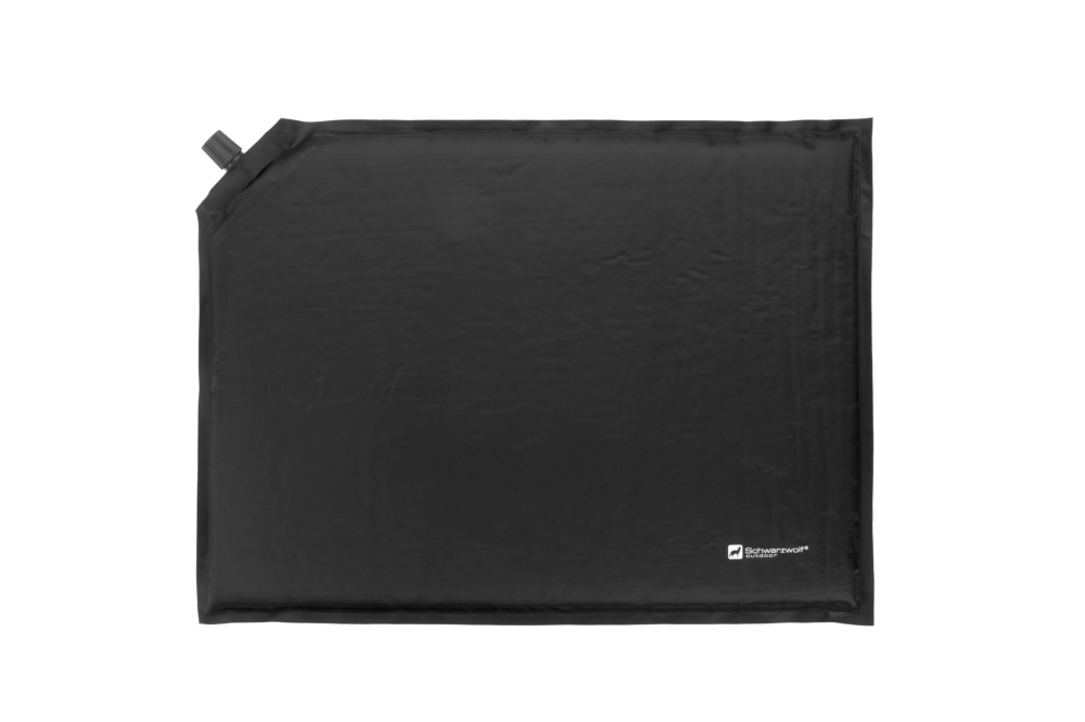 Logotrade promotional product image of: Inflatable cushion ANTERO Schwarzwolf