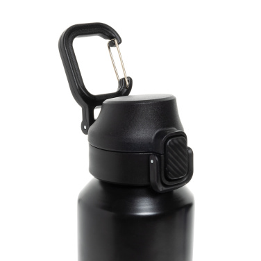 Logo trade corporate gifts picture of: Via RCS Re-steel lockable sport bottle 600ML