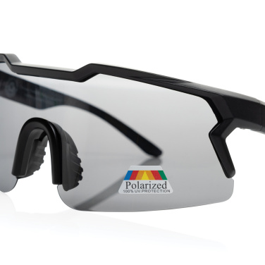 Logo trade promotional merchandise image of: SproShield RCS plastic activity glasses with polarized lens