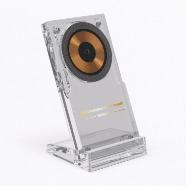 Logo trade promotional merchandise picture of: Magcharge 15W magnetic wireless charging stand