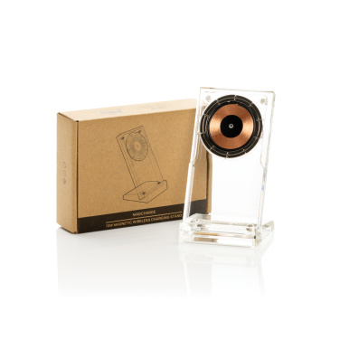 Logotrade promotional gift picture of: Magcharge 15W magnetic wireless charging stand