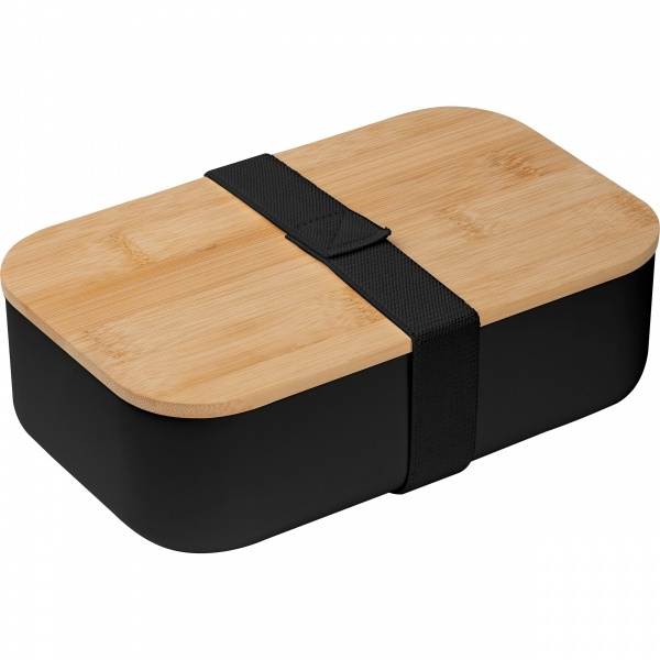 Logo trade business gift photo of: Lunchbox with bamboo lid Stanley