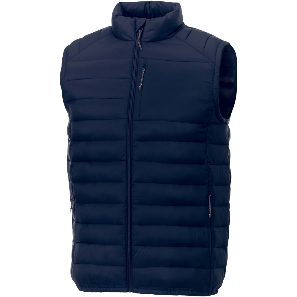 Logo trade business gift photo of: Pallas men's GRS recycled insulated bodywarmer
