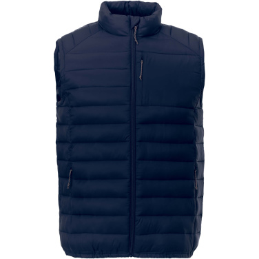 Logo trade promotional giveaways image of: Pallas men's GRS recycled insulated bodywarmer