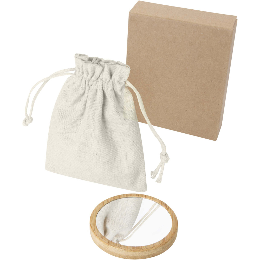 Logotrade business gift image of: Lustre bamboo mirror