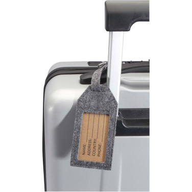 Logo trade promotional merchandise picture of: Tie luggage tag