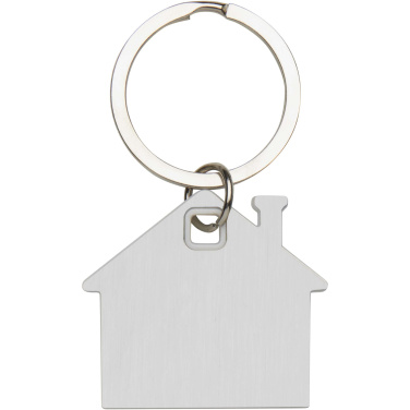Logotrade promotional merchandise image of: Nook house-shaped keychain
