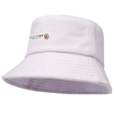 Logo trade business gift photo of: Melo GRS recycled terry sun hat