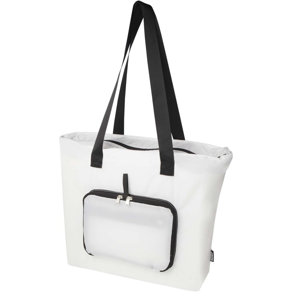 Logotrade promotional merchandise photo of: EcoFold RPET foldable tote bag 16L