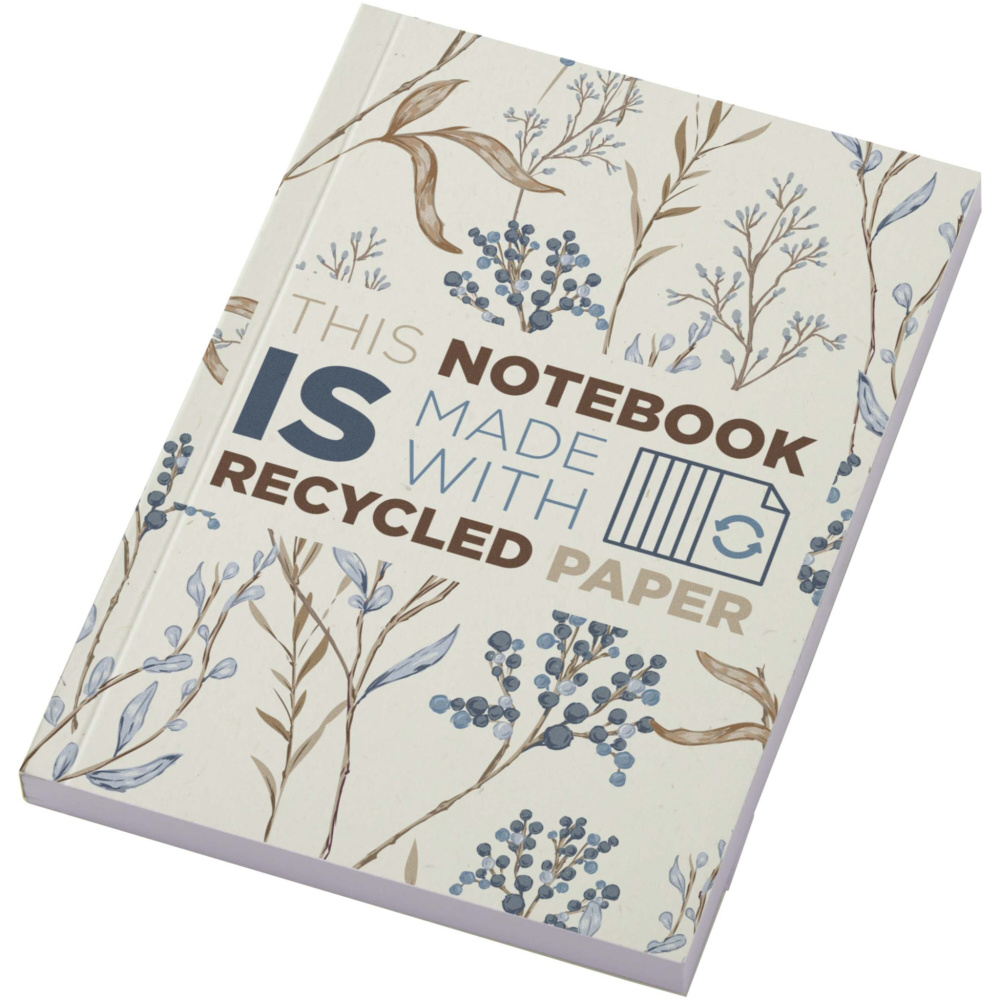 Logotrade corporate gifts photo of: Novella Austen A6 recycled soft cover notebook - 100 sheets