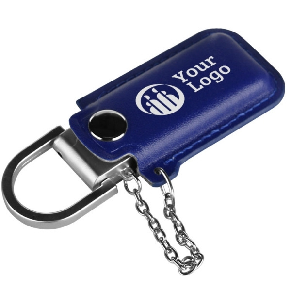 Logo trade business gifts image of: Metal USB stick